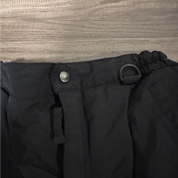 Lands' End Girls grow. With me Black Cargo Pants 10 S - Picture 6 of 11